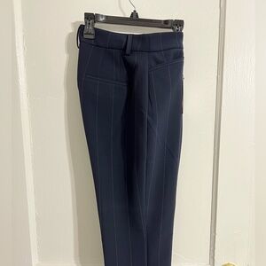 Express Blue Pinstripe Pants